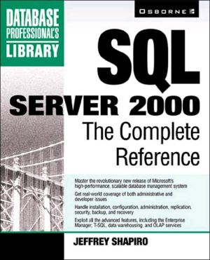 Book SQL Server 2000: The Complete Reference free Book SQL Server 2000: The Complete Reference free