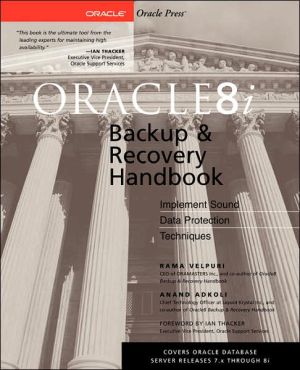 Book Oracle8i Backup & Recovery free