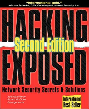 Book Hacking Exposed: Network Security Secrets & Solutions, Second Edition (Hacking Exposed) free