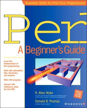 Book Perl: A Beginner's Guide free