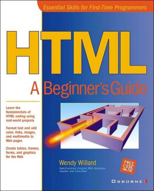 Book HTML: A Beginner's Guide free