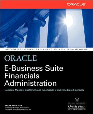 Book Oracle E-Business Suite Financials Administration free