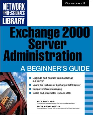 Book Exchange 2000 Server Administration: A Beginner's Guide free