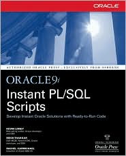 Book Oracle9i Instant PL/SQL Scripts free