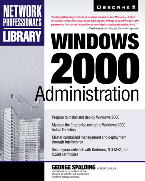 Book Windows 2000 Administration (Network Professional's Library) free
