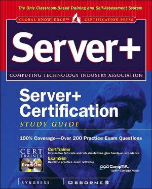 Book Server+ Certification Study Guide free