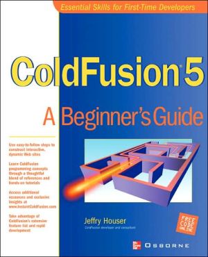 Book ColdFusion 5: A Beginner's Guide (Beginner's Guides (Osborne)) free