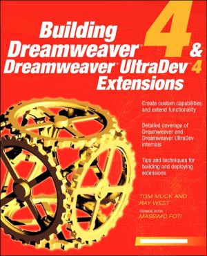 Book Building Dreamweaver 4 and Dreamweaver UltraDev 4 Extensions free