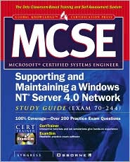 Book MCSE Supporting and Maintaining a Windows NT Server 4.0  Network Study Guide (Exam 70-244) free