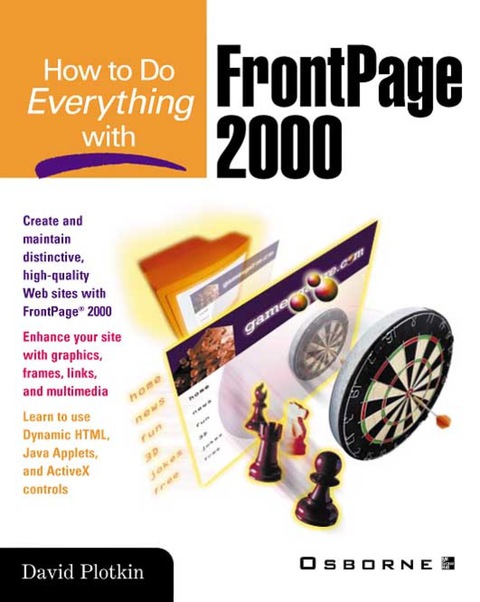 Book How to Do Everything with FrontPage 2000 free