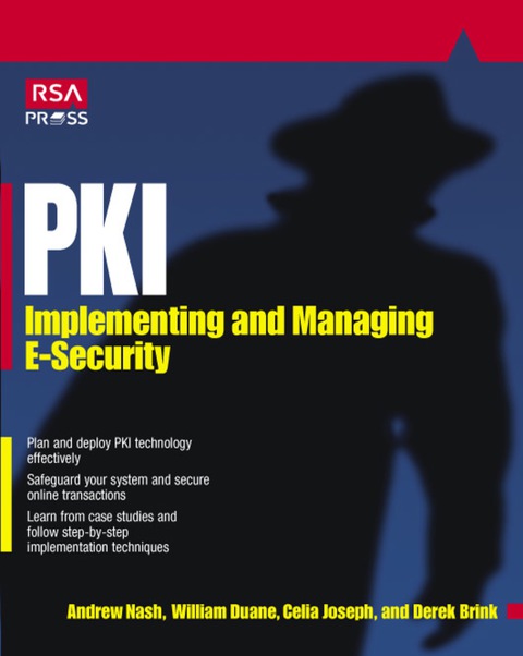 Book PKI: Implementing & Managing E-Security free