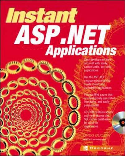 Book Instant ASP.NET Applications(with CD) free
