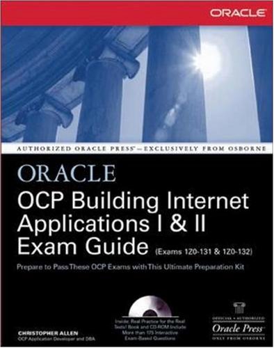 Book Ocp Building Internet Applications I & Ii Exam Guide free