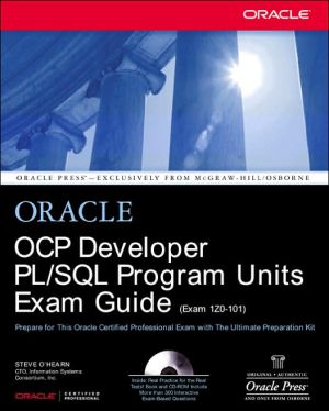 Book OCP Developer PL/SQL Program Units Exam Guide free