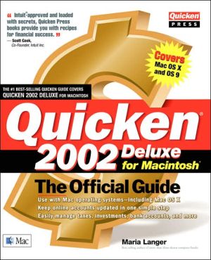 Book Quicken(r) 2002 Deluxe for Macintosh(r): The Official Guide free