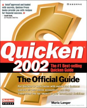 Book Quicken(R) 2002: The Official Guide free