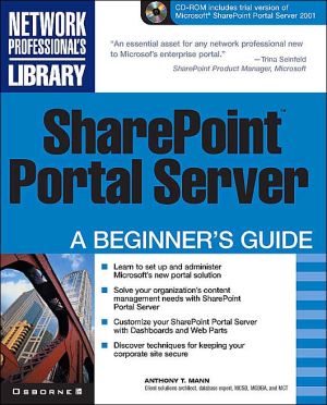 Book SharePoint Portal Server: A Beginner's Guide free