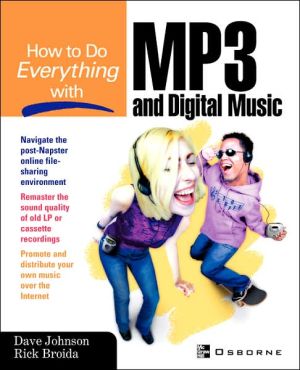 Book How to do Everything with MP3 and Digital Music free