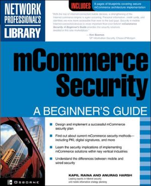 Book mCommerce Security: A Beginner's Guide free