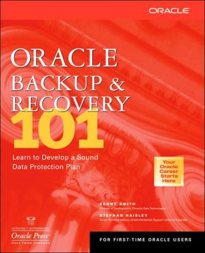 Book Oracle Backup & Recovery 101 free