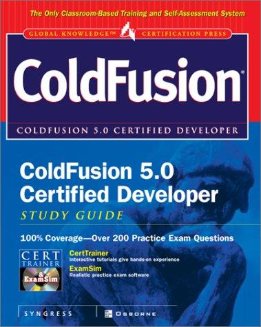 Book ColdFusion 5.0 Certified Developer Study Guide free