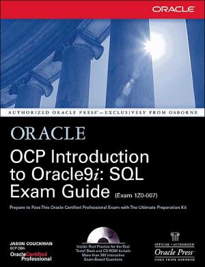 Book OCP Introduction to Oracle9i: SQL Exam Guide free