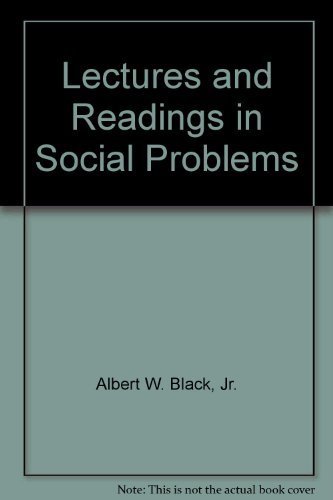 Book Lectures And Readings In Social Problems free