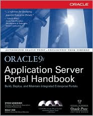 Book Oracle9i Application Server Portal Handbook (Osborne ORACLE Press Series) free