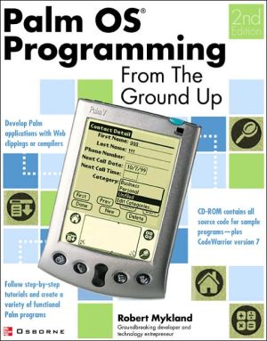 Book Palm OS Cobalt Programming From the Ground Up, Second Edition (From the Ground Up) free