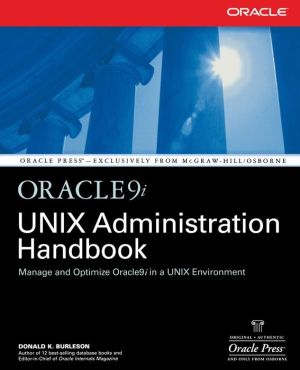 Book Oracle9i UNIX Administration Handbook free