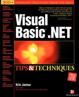 Book Visual Basic .NET Tips & Techniques free