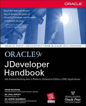 Book Oracle9i JDeveloper Handbook free