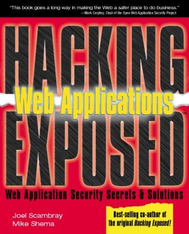 Book Web Applications (Hacking Exposed) free