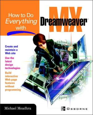 Book How To Do Everything With Dreamweaver(R) MX free