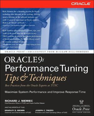 Book Oracle9i Performance Tuning Tips & Techniques free