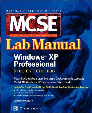 Book MCSE Windows(R) XP Professional Lab Manual free