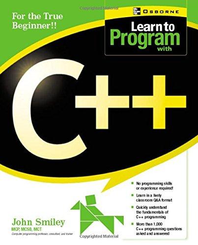 Book Learn to Program with C++ free