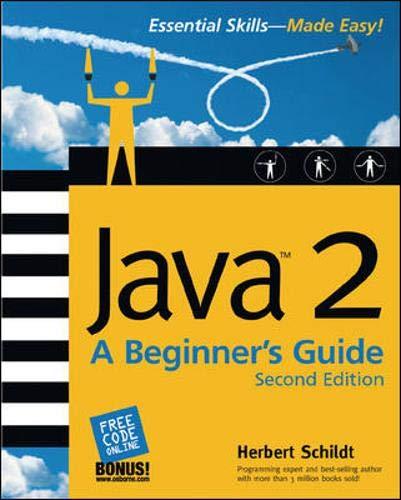 Book Java 2: A Beginner's Guide free