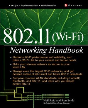 Book Wi-Fi (802.11) Network Handbook free