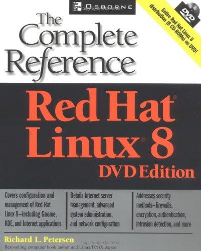 Book Red Hat® Linux® 8: The Complete Reference DVD Edition free