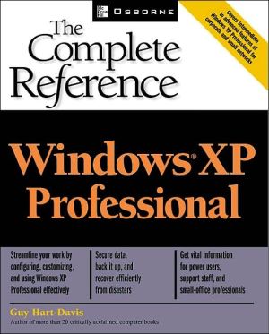 Book Windows(r) XP Professional: The Complete Reference free