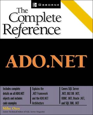 Book ADO.NET: The Complete Reference free