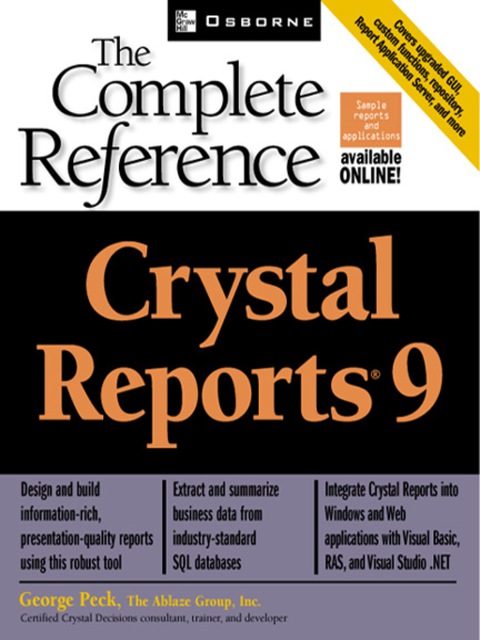 Book Crystal Reports(R) 9: The Complete Reference (Osborne Complete Reference Series) free