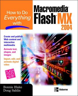 Book How to Do Everything with Macromedia Flash free
