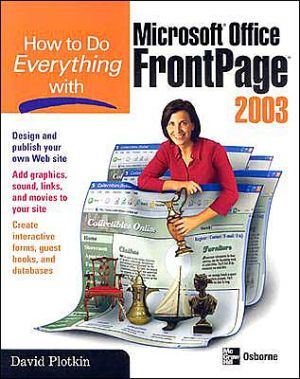 Book How to Do Everything with Microsoft Office FrontPage 2003 (How to Do Everything) free