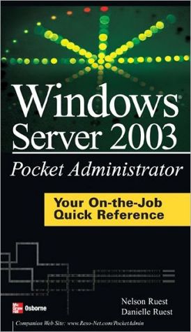 Book Windows Server 2003 Pocket Administrator free