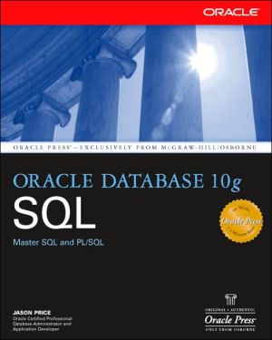 Book Oracle Database 10g SQL (Osborne ORACLE Press Series) free
