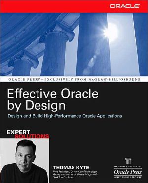Book Effective Oracle by Design (Osborne ORACLE Press Series) free