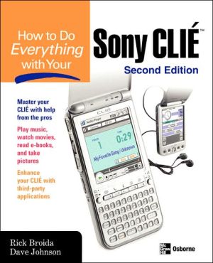 Book How to Do Everything with Your Sony CLIE (How to Do Everything) free