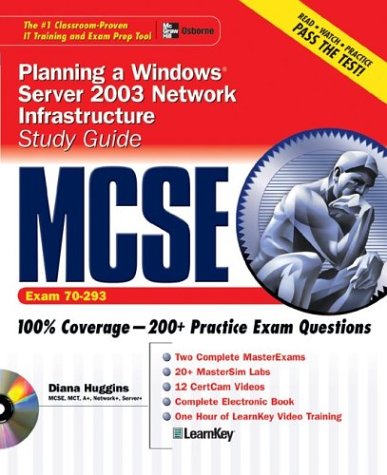 Book MCSE Planning a Windows(r) Server Network Infrastructure Study Guide (Exam 70-293) with Windows(r) Server 2003 180-day Trial Software free